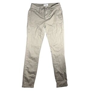 Lakeview Denim Women's Size 25 Skinny Jeans Taupe Stretch Mid Rise Cotton Blend‎